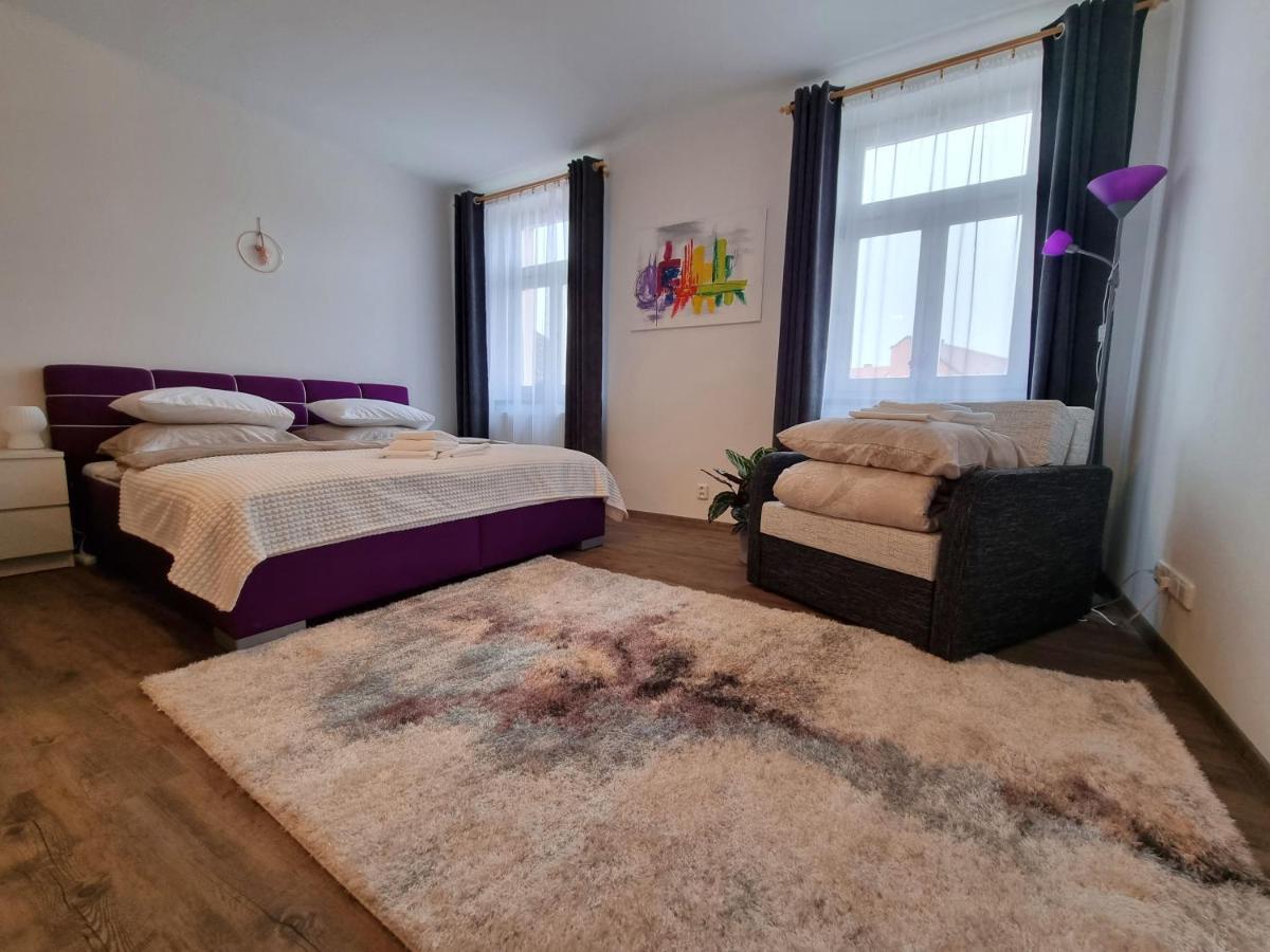 Velke Studio Na Velkem Namesti S Vybavenou Kuchyni Hradec Kralove Exterior foto
